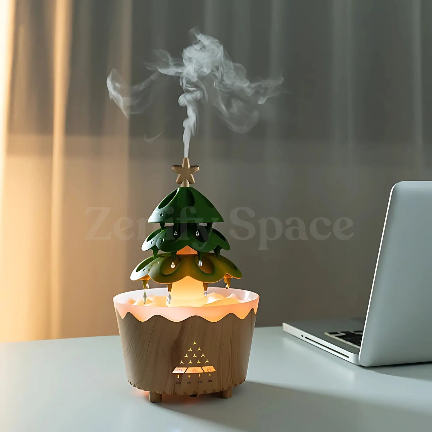 Christmas MerryTree Illuminated Diffuser Woodland Harmony ZenifySpace